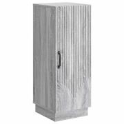 vidaXL Sideboard Grå sonoma-ek 33 x 34,5 x 87 cm Konstruerat trä