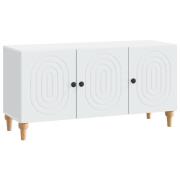 vidaXL TV-skåp Vit 99 x 34,5 x 50 cm Konstruerat trä