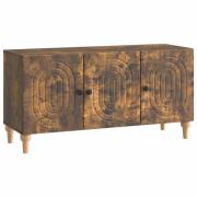 vidaXL TV-skåp Rökt ek 99 x 34,5 x 50 cm Konstruerat trä