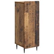 vidaXL Sideboard Gammalt trä 34,5 x 33 x 92 cm Konstruerat trä