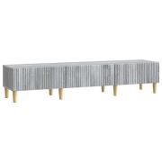 vidaXL TV-skåp Grå sonoma-ek 147 x 34,5 x 30 cm Konstruerat trä