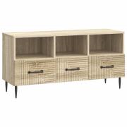 vidaXL TV-skåp med låda Sonoma-ek 102 x 34,5 x 50 cm Konstruerat trä