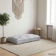 vidaXL Pallettsoffa Kudde Grå 120 x 80 x 12 cm Tyg