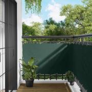 vidaXL Balkong Skärm Mörkgrön 100 x 600 cm Oxford Tyg