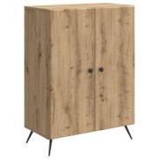vidaXL Sideboard Artisan-ek 66 x 34,5 x 90 cm Konstruerat trä