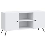 vidaXL TV-skåp Vit 102 x 34,5 x 50 cm Konstruerat trä