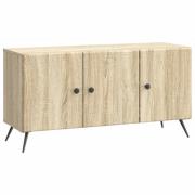 vidaXL TV-skåp Sonoma-ek 99 x 34,5 x 50 cm Konstruerat trä