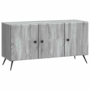 vidaXL TV-skåp Grå sonoma-ek 99 x 34,5 x 50 cm Konstruerat trä
