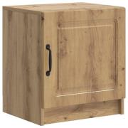 vidaXL Nattduksbord Artisan-ek 43 x 34,5 x 47 cm Konstruerat trä