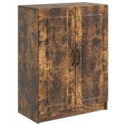 vidaXL Sideboard Rökt ek 66 x 34,5 x 87 cm Konstruerat trä