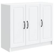 vidaXL Sideboard Vit 89 x 34,5 x 77 cm Konstruerat trä