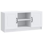 vidaXL TV-skåp Vit 102 x 34,5 x 47 cm Konstruerat trä