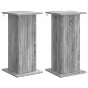 vidaXL Växtställ 2 pcs Grå sonoma-ek 30,5 x 30 x 60,5 cm