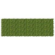 vidaXL Balkongskärm med löv Grön och Gul 300 x 100 cm Polyeten och tyg