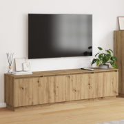 vidaXL TV-skåp Artisan Ek 180 x 38 x 49 cm Konstruerat trä
