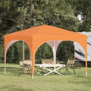 vidaXL Pop-up Partytält 290 x 290 x 245 cm Orange