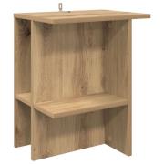 vidaXL Kaffeebord Artisan-ek 40 x 30 x 49 cm Konstruerat trä