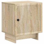 vidaXL Nattduksbord Sonoma-ek 43 x 34,5 x 50 cm Konstruerat trä