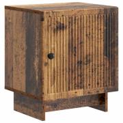 vidaXL Nattduksbord Gammalt trä 43 x 34,5 x 50 cm Konstruerat trä
