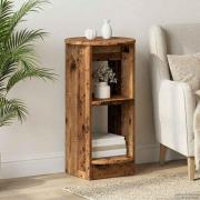 vidaXL Sidokabinett Gammalt trä 40 x 40 x 75 cm Konstruerat trä