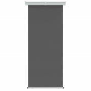 vidaXL Balkongsidomarkis 100% polyester, järn, stål