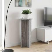 vidaXL Växtställ 2 pcs Grå sonoma-ek 40 x 40 x 80 cm Konstruerat trä