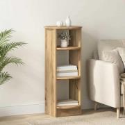 vidaXL Sidokabinett Artisan-ek 40 x 40 x 100 cm Konstruerat trä