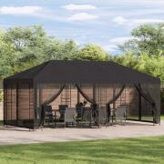 vidaXL Gazebo taköverdrag 6 x 3 m Antracit Polyester 190
