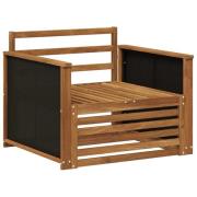 vidaXL Utomhus Mellansoffa Naturlig