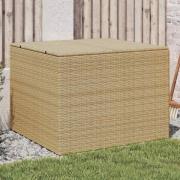 vidaXL Dynbox blandad beige 291L konstrotting