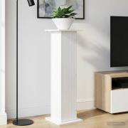 vidaXL Växtställ Vit högglans 30,5 x 30 x 100,5 cm Konstruerat trä