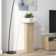 vidaXL Växtställ 2 pcs Sonoma-ek 30,5 x 30 x 80,5 cm Konstruerat trä