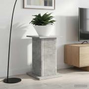 vidaXL Växtställ Betonggrå 30,5 x 30 x 43 cm Konstruerat trä