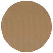 vidaXL Matta Naturfärg Ø 240 cm Jute