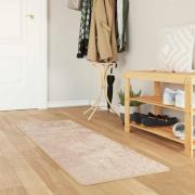 vidaXL Mattlöpare MARSA Beige 50 x 200 cm Polyester och PVC