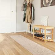 vidaXL Mattlöpare MARSA Beige 50 x 300 cm Polyester och PVC