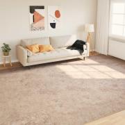 vidaXL Mattlöpare MARSA Beige 300 x 400 cm Polyester och PVC