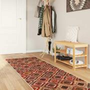 vidaXL Mattlöpare MARSA Flerfärgsdesign 100 x 300 cm Polyester och PVC