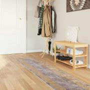 vidaXL Mattlöpare MARSA Grå 50 x 350 cm Polyester och PVC