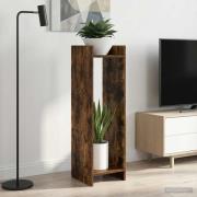 vidaXL Växtställ 2 pcs Rökt Ek 30 x 30 x 100 cm Konstruerat trä