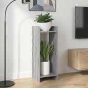 vidaXL Växtställ 2 pcs Grå Sonoma 30 x 30 x 80 cm Konstruerat trä