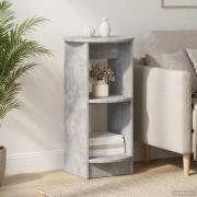 vidaXL Sidokabinett BetongGrå Konstruerat trä