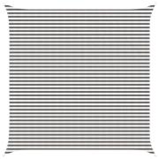 vidaXL Solsätt segel Ljusgrå och vit. 4,5 x 4,5 m HDPE