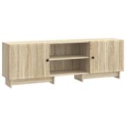 vidaXL TV-skåp Sonoma-ek 150 x 31 x 50 cm Konstruerat trä