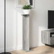 vidaXL Växtställ 2 pcs Grå Sonoma 25 x 25,5 x 100,5 cm Konstruerat trä