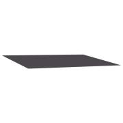 vidaXL Ersättningsmarkis tyg Antracit 400 × 350 cm
