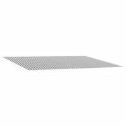 vidaXL Ersättningsmarkis tyg Antracit och vitt 450 × 300 cm