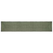 vidaXL Områdesmattor Rektangulär Olivgrön 80 x 400 cm Jute