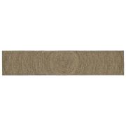 vidaXL Områdesmattor Naturlig och svart 80 x 400 cm Jute