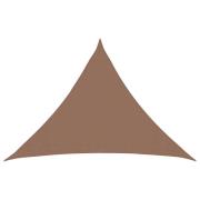 vidaXL Solsätt segel Taupe 7 x 5 x 5 m HDPE
